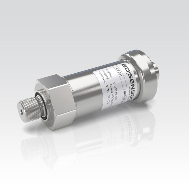 pressure transmitter with Modbus RTU protocol, vacuum-proof