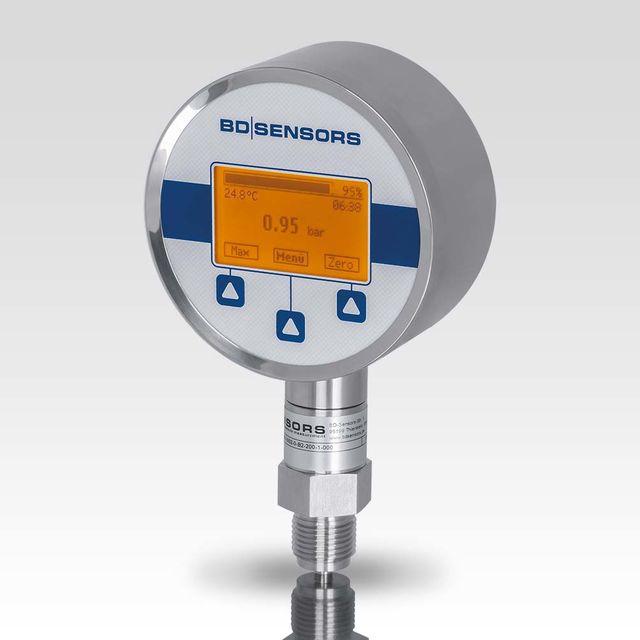 digital pressure gauge with data logger - DM 01 Digitalmanometer DM 01 mit abnehmbarer Anzeigeeinheit