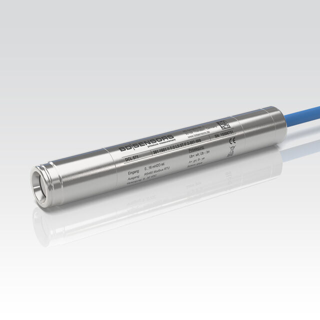 Level sensor DCL 571 with Modbus RTU
